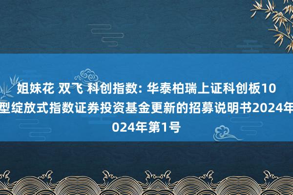 姐妹花 双飞 科创指数: 华泰柏瑞上证科创板100交往型绽放式指数证券投资基金更新的招募说明书2024年第1号